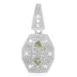 Brasilianischer Alexandrit-Silberanhänger