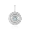 Brasilianischer Aquamarin-Silberanhänger