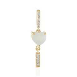 Brasilianischer Aquamarin-Silberanhänger