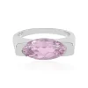 Brasilianischer Kunzit-Silberring
