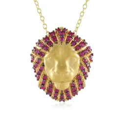 Burmesischer Rubin-Silberanhänger (Gems en Vogue)