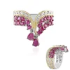 Burmesischer Rubin-Silberring (Gems en Vogue)
