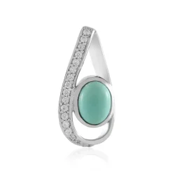 Campitos-Türkis-Silberanhänger