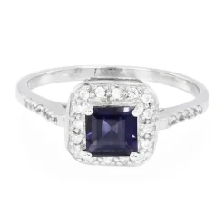 Ceylon-Iolith-Silberring