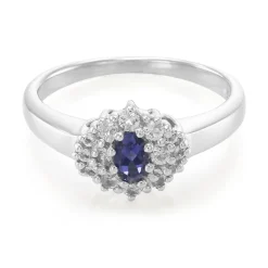 Ceylon-Iolith-Silberring