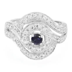 Ceylon-Iolith-Silberring