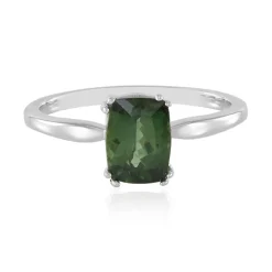 Chrom-Apatit-Silberring