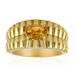 Citrin-Silberring (TPC)