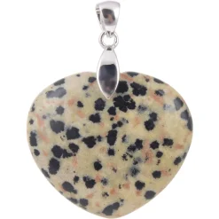 Dalmatiner-Jaspis-Silberanhänger