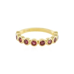 Edelroter Spinell-Silberring