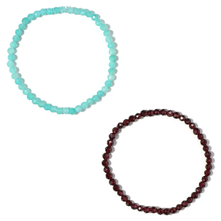 Edelstein-Armbänder