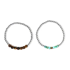 Edelstein-Armbänder