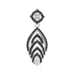 Edelstein-Silberanhänger