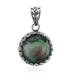 Edelstein-Silberanhänger (Art of Nature)