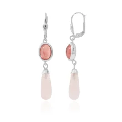 Edelstein-Silberohrringe (CUSTODANA)