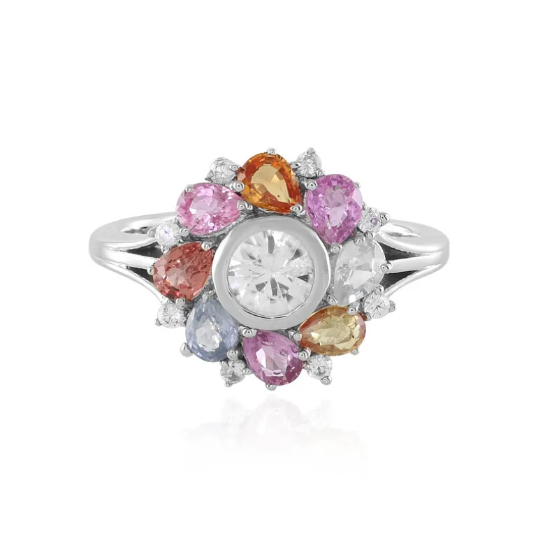 Edelstein-Silberring