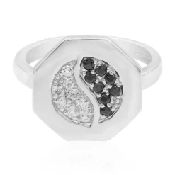 Edelstein-Silberring