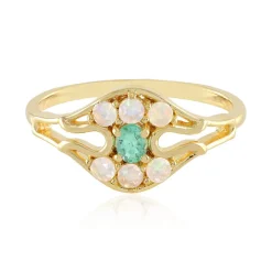 Edelstein-Silberring