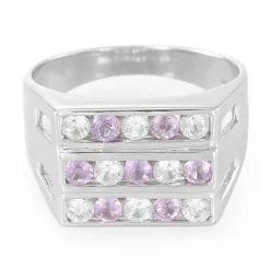 Edelstein-Silberring