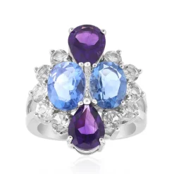 Edelstein-Silberring