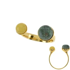 Edelstein-Silberring