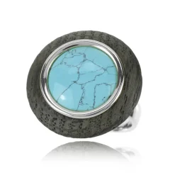 Edelstein-Silberring