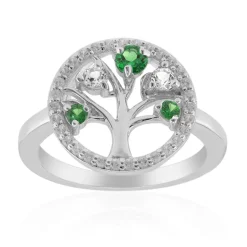 Edelstein-Silberring