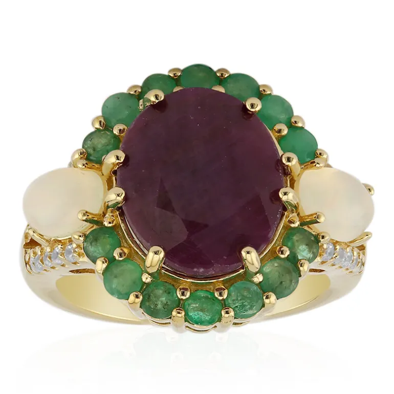 Edelstein-Silberring