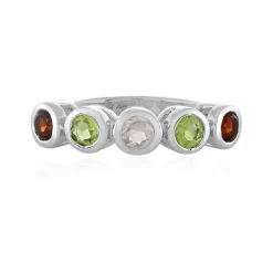 Edelstein-Silberring