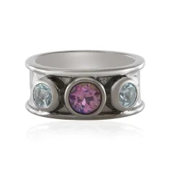 Edelstein-Silberring