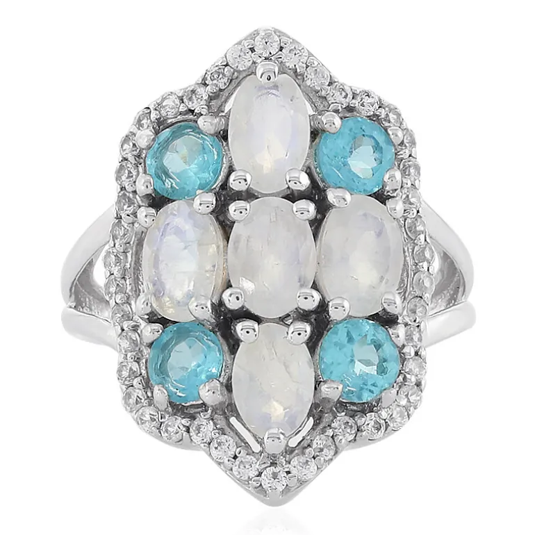 Edelstein-Silberring