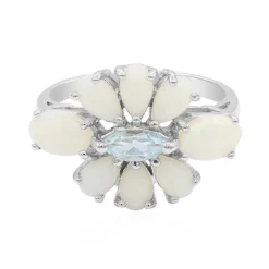 Edelstein-Silberring