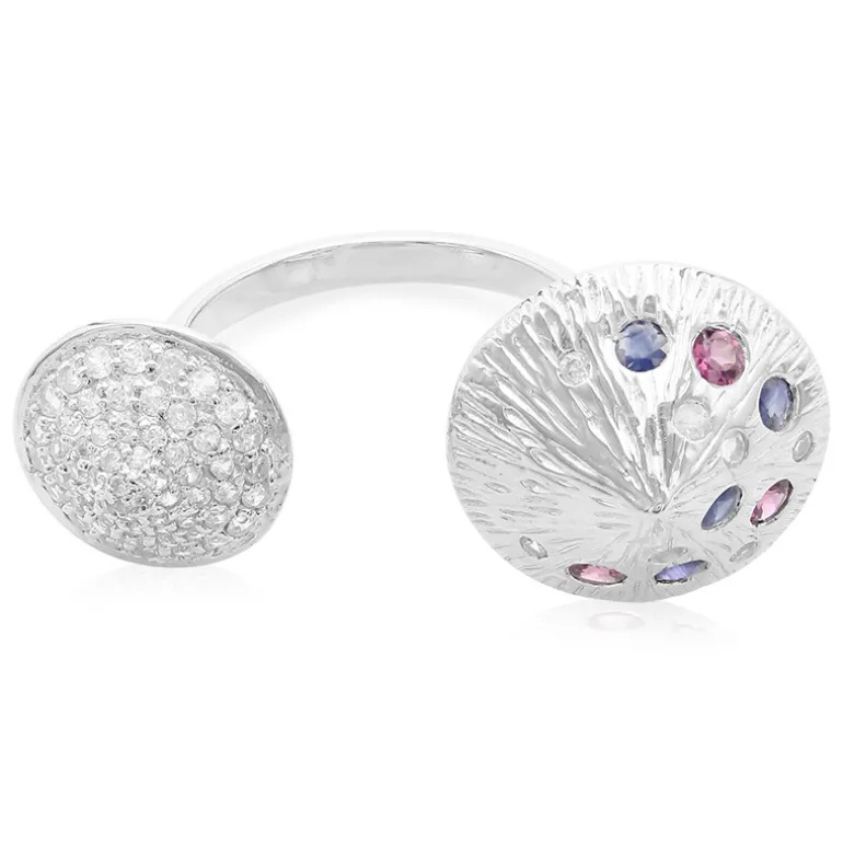 Edelstein-Silberring