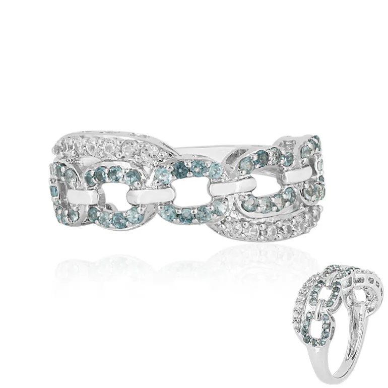 Edelstein-Silberring