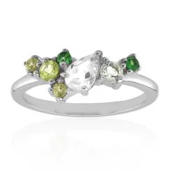 Edelstein-Silberring