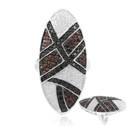 Edelstein-Silberring