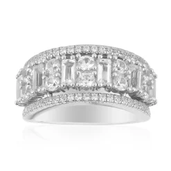 Edelstein-Silberring