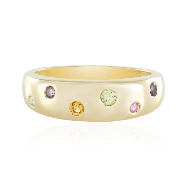 Edelstein-Silberring