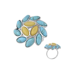 Edelstein-Silberring