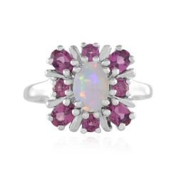 Edelstein-Silberring