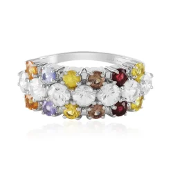 Edelstein-Silberring