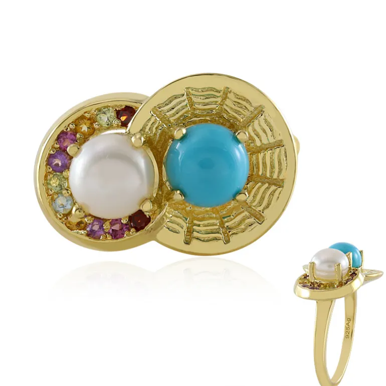 Edelstein-Silberring