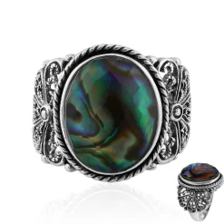 Edelstein-Silberring (Art of Nature)