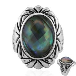 Edelstein-Silberring (Art of Nature)