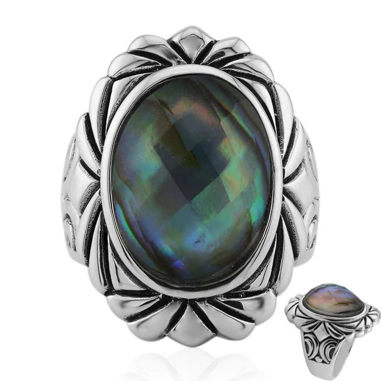 Edelstein-Silberring (Art of Nature)