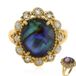 Edelstein-Silberring (Art of Nature)