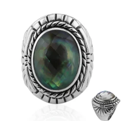 Edelstein-Silberring (Art of Nature)