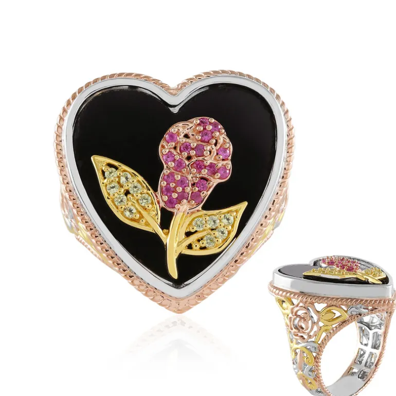 Edelstein-Silberring (Gems en Vogue)