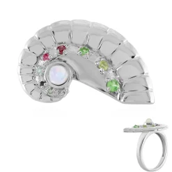 Edelstein-Silberring (SAELOCANA)