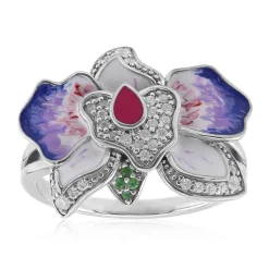 Edelstein-Silberring (SAELOCANA)